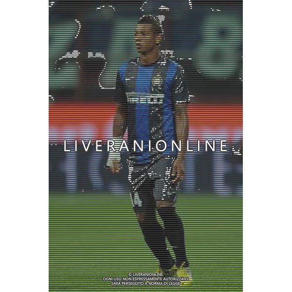 MILANO, 09-08-2012 / ©FOTO GIORGIO RAVEZZANI PRELIMINARE EUROPA LEAGUE INTER-HAJDUK SPALATO NELLA FOTO: FREDY GUARIN AG ALDO LIVERANI S A S