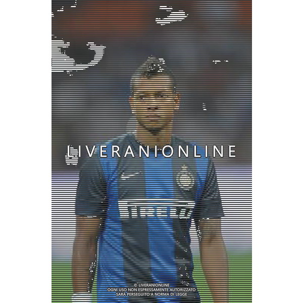 MILANO, 09-08-2012 / ©FOTO GIORGIO RAVEZZANI PRELIMINARE EUROPA LEAGUE INTER-HAJDUK SPALATO NELLA FOTO: FREDY GUARIN AG ALDO LIVERANI S A S