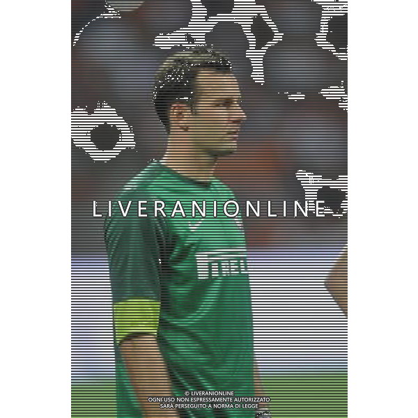 MILANO, 09-08-2012 / ©FOTO GIORGIO RAVEZZANI PRELIMINARE EUROPA LEAGUE INTER-HAJDUK SPALATO NELLA FOTO: SAMIR HANDANOVIC AG ALDO LIVERANI S A S