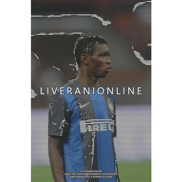MILANO, 09-08-2012 / ©FOTO GIORGIO RAVEZZANI PRELIMINARE EUROPA LEAGUE INTER-HAJDUK SPALATO NELLA FOTO: IBRAHIMA MBAYE AG ALDO LIVERANI S A S