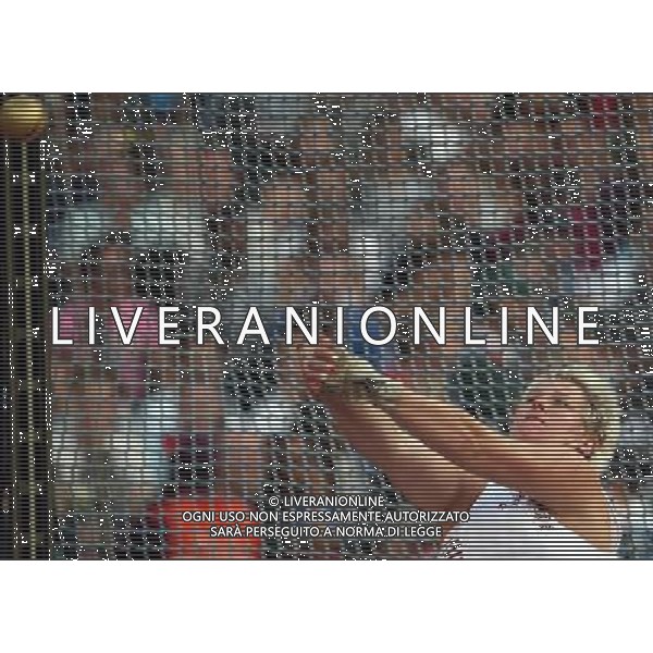 (120810) -- LONDON, Aug. 10, 2012 () -- Anita Wlodarczyk of Poland competes during women\'s hammer throw final at London 2012 Olympic Games, London, Britain, Aug. 10, 2012. Anita Wlodarczyk won silver medal with 77.60 meters. (/Liao Yujie)(zgp) AG ALDO LIVERANI S A S ONLY ITALY