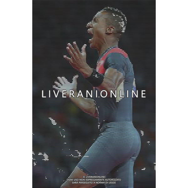 (120810) -- LONDON, Aug. 10, 2012 () -- Raphael Holzdeppe of Germany competes during men\'s pole vault final at London 2012 Olympic Games, London, Britain, Aug. 10, 2012. Raphael Holzdeppe won bronze medal. (/Liao Yujie)(zgp) AG ALDO LIVERANI S A S ONLY ITALY