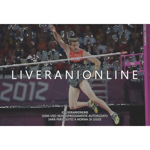 (120810) -- LONDON, Aug. 10, 2012 () -- Bjorn Otto of Germany competes during men\'s pole vault final at London 2012 Olympic Games, London, Britain, Aug. 10, 2012. Bjorn Otto won silver medal with 5.91 meters. (/Liao Yujie)(zgp) AG ALDO LIVERANI S A S ONLY ITALY