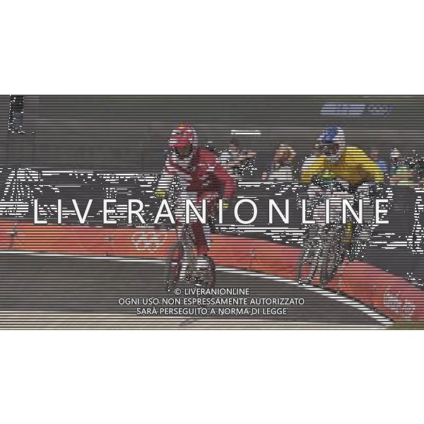 Maris Strombergs (Latvia) winner of the Gold Medal seen competing in the BMX event at the Olympic Games. BMX Track, Olympic Park, Stratford. London ©photoshot/Agenzia Aldo Liverani Sas - ITALY ONLY - GIOCHI OLIMPICI, OLIMPIADI LONDRA 2012