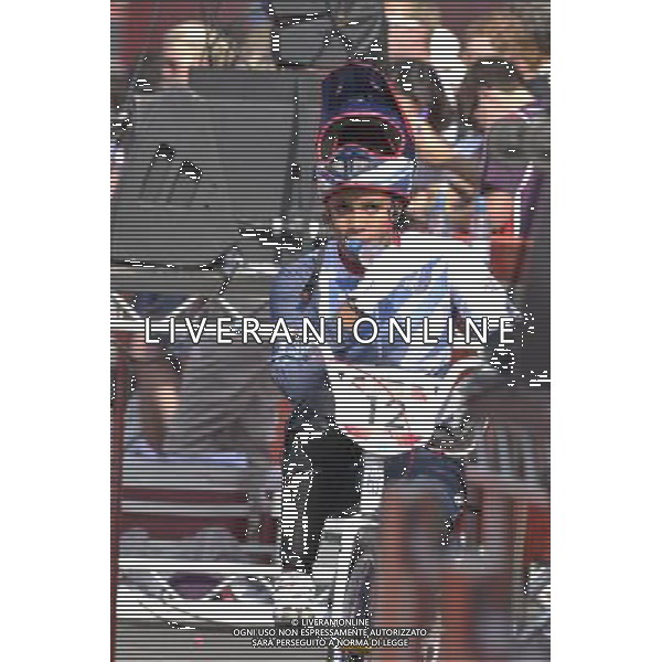 Shanaze Reade (GB) competes in the BMX event at the Olympic Games. BMX Track, Olympic Park, Stratford. London ©photoshot/Agenzia Aldo Liverani Sas - ITALY ONLY - GIOCHI OLIMPICI, OLIMPIADI LONDRA 2012