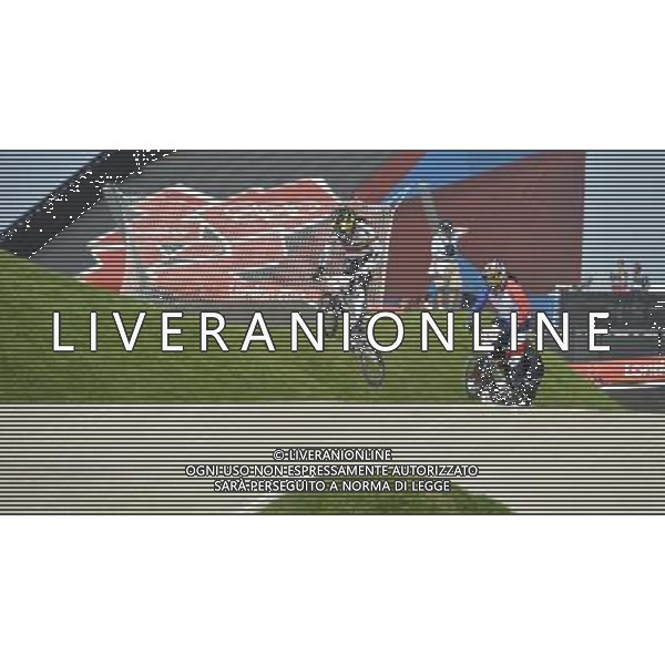 Riders compete in the BMX event at the Olympic Games. BMX Track, Olympic Park, Stratford. London ©photoshot/Agenzia Aldo Liverani Sas - ITALY ONLY - GIOCHI OLIMPICI, OLIMPIADI LONDRA 2012