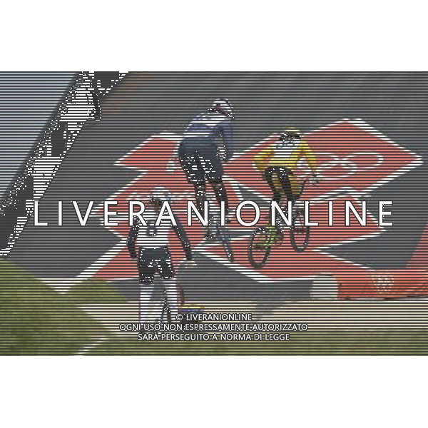 Riders compete in the BMX event at the Olympic Games. BMX Track, Olympic Park, Stratford. London ©photoshot/Agenzia Aldo Liverani Sas - ITALY ONLY - GIOCHI OLIMPICI, OLIMPIADI LONDRA 2012