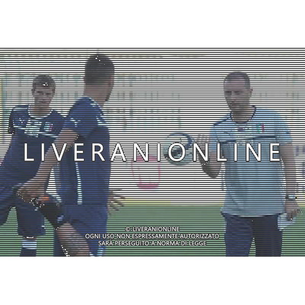 MONZA 11/8/2012 STADIO BRIANTEO ALLENAMENTO DELL\' UNDER 21 IN VISTA DELL\' INCONTRO AMICHEVOLE CON L\' OLANDA NELLA FOTO DEVIS MANGIA NUOVO COMMISSARIO TECNICO DELL\' UNDER 21 FOTO ROMANO/AG ALDO LIVERANI