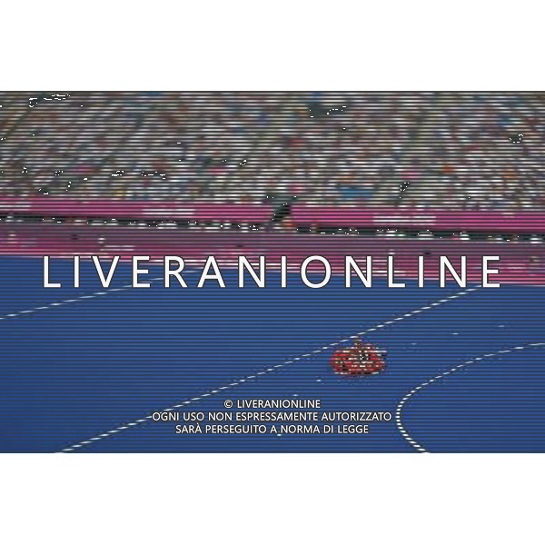 (120810) -- LONDON, Aug. 10, 2012 () -- Players of Britain discuss during the women\'s hockey bronze medal match between New Zealand and Britain at London 2012 Olympic Games, London, Britain, Aug. 10, 2012. Britain won the match 3-1 and claimed the bronze medal of the event. (/Shen Bohan) ©photoshot/Agenzia Aldo Liverani Sas - ITALY ONLY - GIOCHI OLIMPICI, OLIMPIADI LONDRA 2012