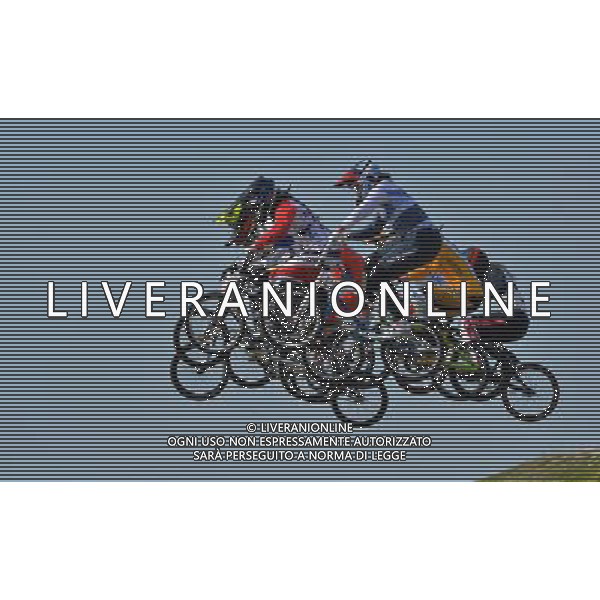 (120810) -- LONDON, Aug. 10, 2012 () -- Riders compete during women\'s cycling BMX competition, at London 2012 Olympic Games in London, Britain, on August 10, 2012. Mariana Pajon of Colombia won gold medal. (/Cheng Min) (nxl) ©photoshot/Agenzia Aldo Liverani Sas - ITALY ONLY - GIOCHI OLIMPICI, OLIMPIADI LONDRA 2012