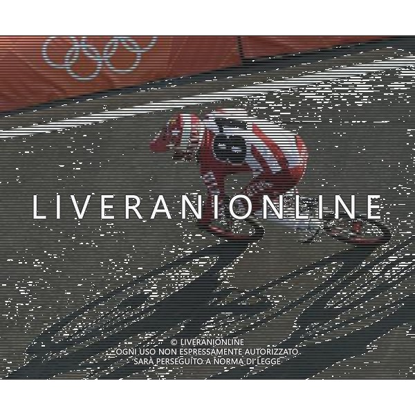 (120810) -- LONDON, Aug. 10, 2012 () -- Maris Strombergs of Latvia (No.81) competes during men\'s cycling BMX competition, at London 2012 Olympic Games in London, Britain, on August 10, 2012. Maris Strombergs of Latvia won gold medal. (/Yang Zongyou) (nxl) ©photoshot/Agenzia Aldo Liverani Sas - ITALY ONLY - GIOCHI OLIMPICI, OLIMPIADI LONDRA 2012