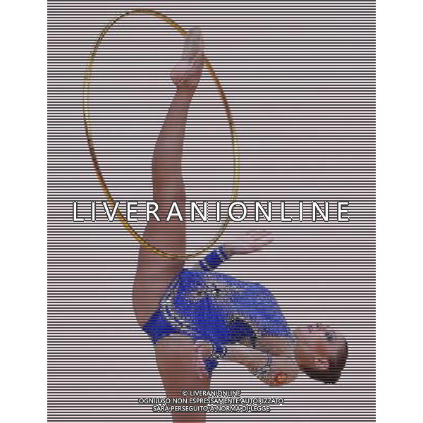 (120811) -- LONDON, Aug. 11, 2012 () -- Evgeniya Kanaeva of Russia competes in gymnastics rhythmic individual all-around event, at London 2012 Olympic Games in London, Britain, on August 11, 2012. Evgeniya Kanaeva of Russia won gold medal with 116.900. (/Chen Jianli)(zgp) ©PHOTOSHOT/Agenzia Aldo Liverani Sas - ITALY ONLY - GIOCHI OLIMPICI, OLIMPIADI LONDRA 2012