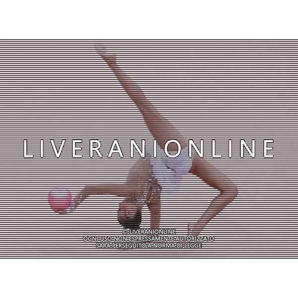 (120811) -- LONDON, Aug. 11, 2012 () -- Evgeniya Kanaeva of Russia competes in gymnastics rhythmic individual all-around event, at London 2012 Olympic Games in London, Britain, on August 11, 2012. Evgeniya Kanaeva of Russia won gold medal with 116.900. (/Chen Jianli)(zgp) ©PHOTOSHOT/Agenzia Aldo Liverani Sas - ITALY ONLY - GIOCHI OLIMPICI, OLIMPIADI LONDRA 2012