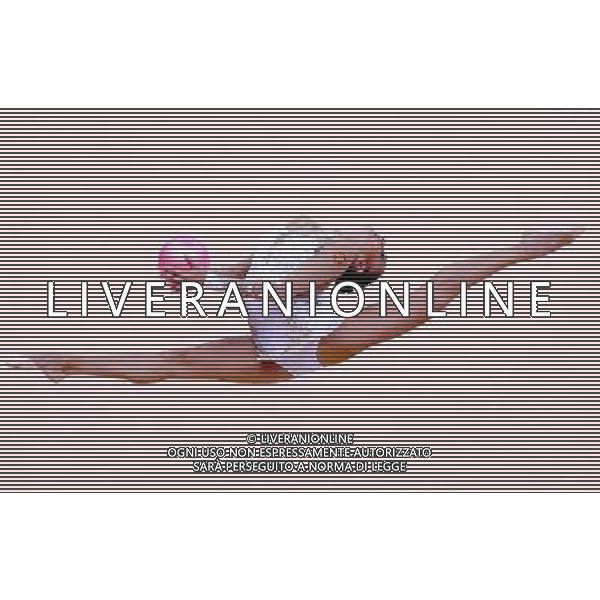 (120811) -- LONDON, Aug. 11, 2012 () -- Evgeniya Kanaeva of Russia competes in gymnastics rhythmic individual all-around event, at London 2012 Olympic Games in London, Britain, on August 11, 2012. Evgeniya Kanaeva of Russia won gold medal with 116.900. (/Chen Jianli)(zgp) ©PHOTOSHOT/Agenzia Aldo Liverani Sas - ITALY ONLY - GIOCHI OLIMPICI, OLIMPIADI LONDRA 2012