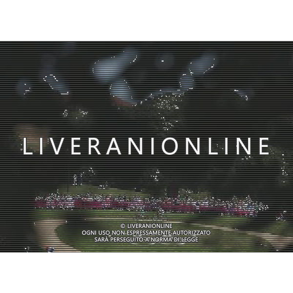 (120811) -- LONDON, Aug. 11, 2012 () -- Cyclists compete in women\'s Cross-country competition of Cycling Mountain Bike event, at London 2012 Olympic Games in London, Britain, on August 11, 2012. Julie Bresset of France won gold medal. (/Wang Shen) (nxl) ©PHOTOSHOT/Agenzia Aldo Liverani Sas - ITALY ONLY - GIOCHI OLIMPICI, OLIMPIADI LONDRA 2012