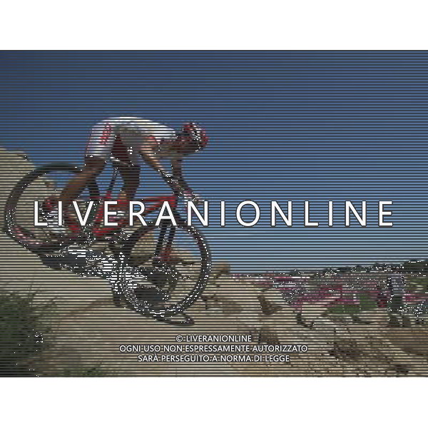 (120811) -- LONDON, Aug. 11, 2012 () -- Shi Qinglan of China competes in women\'s Cross-country competition of Cycling Mountain Bike event, at London 2012 Olympic Games in London, Britain, on August 11, 2012. Shi Qinglan of China finished 12th. (/Wang Shen) (nxl) ©PHOTOSHOT/Agenzia Aldo Liverani Sas - ITALY ONLY - GIOCHI OLIMPICI, OLIMPIADI LONDRA 2012