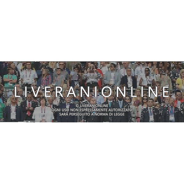 (120811) -- LONDON, Aug. 11, 2012 () -- International Olympic Committee President Jacques Rogge (3rd L, 1st row) and FIFA president Joseph Blatter (C, 1st row) watch the men\'s football gold medal match between Brazil and Mexico, at London 2012 Olympic Games in London, Britain, on August 11, 2012. (/Li Gang) (zgp) ©PHOTOSHOT/Agenzia Aldo Liverani Sas - ITALY ONLY - GIOCHI OLIMPICI, OLIMPIADI LONDRA 2012