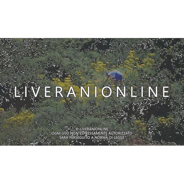 (120811) -- LONDON, Aug. 11, 2012 () -- Julie Bresset of France competes in women\'s Cross-country competition of Cycling Mountain Bike event, at London 2012 Olympic Games in London, Britain, on August 11, 2012. Julie Bresset of France won gold medal. (/Li Ga) (nxl) ©PHOTOSHOT/Agenzia Aldo Liverani Sas - ITALY ONLY - GIOCHI OLIMPICI, OLIMPIADI LONDRA 2012