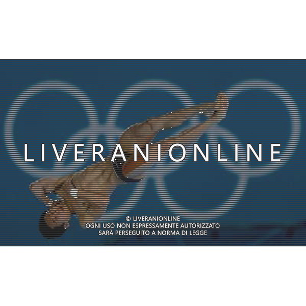 (120811) -- LONDON, Aug. 11, 2012 () -- Lin Yue of China competes during men\'s 10m platform diving semifinal contest, at London 2012 Olympic Games in London, Britain, on August 11, 2012. Lin Yue of China ranks second. (/Yang Lei) (nxl) ©PHOTOSHOT/Agenzia Aldo Liverani Sas - ITALY ONLY - GIOCHI OLIMPICI, OLIMPIADI LONDRA 2012