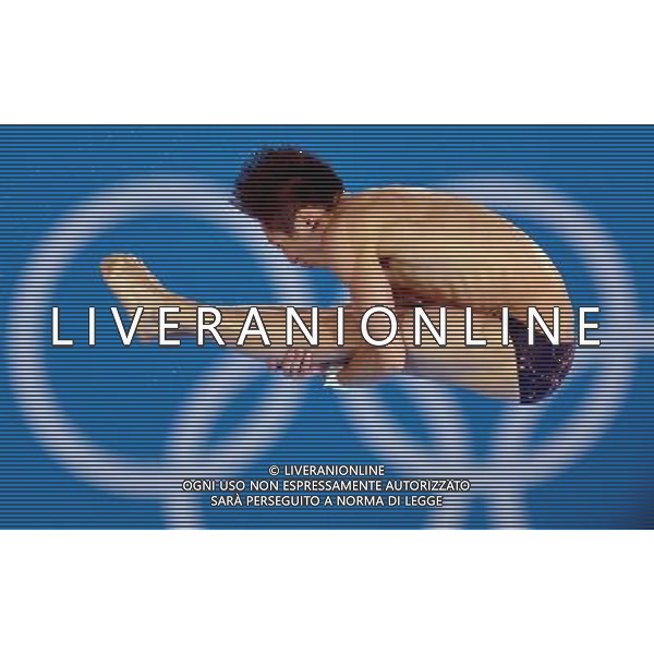 (120811) -- LONDON, Aug. 11, 2012 () -- Lin Yue of China competes during men\'s 10m platform diving semifinal contest, at London 2012 Olympic Games in London, Britain, on August 11, 2012. (/Chen Xiaowei) (nxl) ©PHOTOSHOT/Agenzia Aldo Liverani Sas - ITALY ONLY - GIOCHI OLIMPICI, OLIMPIADI LONDRA 2012