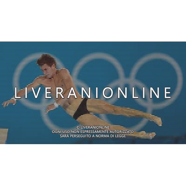 (120811) -- LONDON, Aug. 11, 2012 () -- Oleksandr Bondar of Ukraine competes during men\'s 10m platform diving semifinal contest, at London 2012 Olympic Games in London, Britain, on August 11, 2012. (/Chen Xiaowei) (nxl) ©PHOTOSHOT/Agenzia Aldo Liverani Sas - ITALY ONLY - GIOCHI OLIMPICI, OLIMPIADI LONDRA 2012