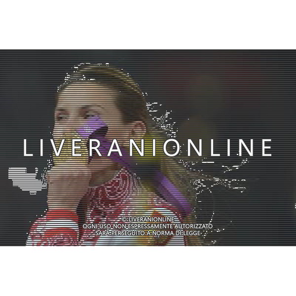 (120811) -- LONDON, Aug. 11, 2012 () -- Gold medalist Anna Chicherova of Russia poses at awarding ceremony of women\'s high jump event at London 2012 Olympic Games, London, Britain, Aug. 11, 2012. (/Wang Jianhua)(zgp) ©PHOTOSHOT/Agenzia Aldo Liverani Sas - ITALY ONLY - GIOCHI OLIMPICI, OLIMPIADI LONDRA 2012