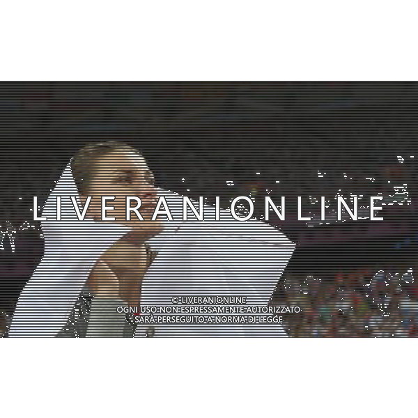 (120811) -- LONDON, Aug. 11, 2012 () -- Anna Chicherova of Russia celebrates after women\'s high jump final at London 2012 Olympic Games, London, Britain, Aug. 11, 2012. Anna Chicherova of Russia won gold medal with 2.05 meters. (/Liao Yujie)(zgp) ©PHOTOSHOT/Agenzia Aldo Liverani Sas - ITALY ONLY - GIOCHI OLIMPICI, OLIMPIADI LONDRA 2012