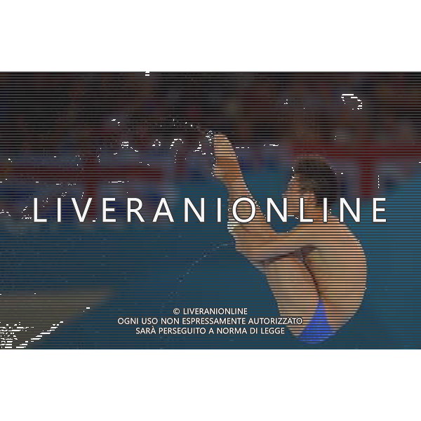 (120811) -- LONDON, Aug. 11, 2012 () -- China\'s Qiu Bo competes during the men\'s 10m platform final at London 2012 Olympic Games, London, Britain, Aug. 11, 2012. Qiu Bo won silver medal of the event. (/Chen Xiaowei)(zgp) ©PHOTOSHOT/Agenzia Aldo Liverani Sas - ITALY ONLY - GIOCHI OLIMPICI, OLIMPIADI LONDRA 2012