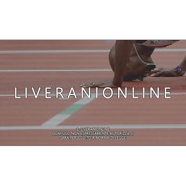 (120811) -- LONDON, Aug. 11, 2012 () -- Mohamed Farah of Britain celebrates after men\'s 5000m final at London 2012 Olympic Games, London, Britain, Aug. 11, 2012. Mohamed Farah won gold medal with 13:41.66. (/Liao Yujie)(zgp) ©PHOTOSHOT/Agenzia Aldo Liverani Sas - ITALY ONLY - GIOCHI OLIMPICI, OLIMPIADI LONDRA 2012