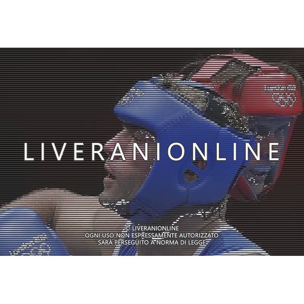 (120811) -- LONDON, Aug. 11, 2012 () -- Oleksandr Usyk of Ukraine (in red) competes with Clemente Russo of Italy during men\'s boxing heavy (91kg) gold medal match, at London 2012 Olympic Games in London, Britain, on August 11, 2012. Oleksandr Usyk of Ukraine won the gold medal of the event. (/Wang Shen) ©PHOTOSHOT/Agenzia Aldo Liverani Sas - ITALY ONLY - GIOCHI OLIMPICI, OLIMPIADI LONDRA 2012