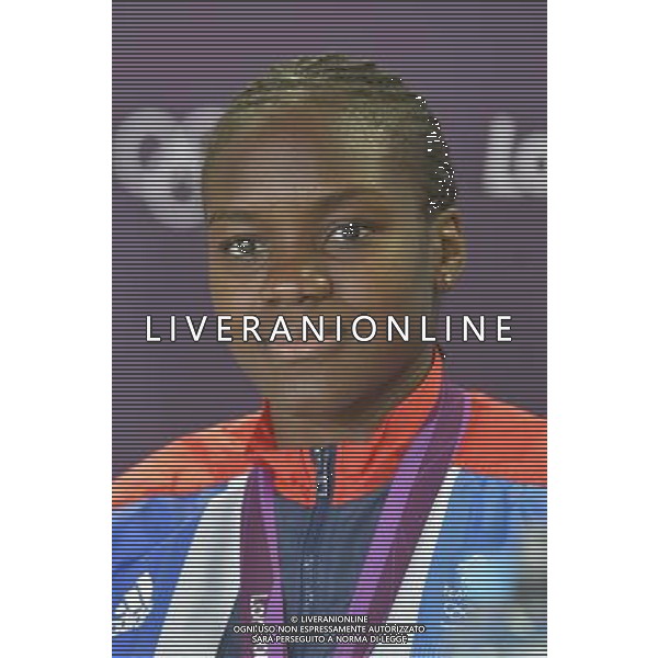 Team GB Delegation Leadership plus TeamGB medalist give end of Olympics Press Conference. Media Press Centre, Olympic Stadium, Olympic Park, Stratford. London :Nicola Adams Gold medalist boxing Women\'s Fly (51kg) ©PHOTOSHOT/Agenzia Aldo Liverani Sas - ITALY ONLY - GIOCHI OLIMPICI, OLIMPIADI LONDRA 2012