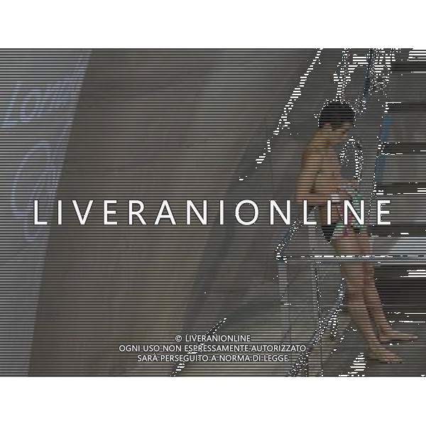 (120811) -- LONDON, Aug. 11, 2012 () -- China\'s Lin Yue competes during the men\'s 10m platform final at London 2012 Olympic Games, London, Britain, Aug. 11, 2012. Lin Yue ranked sixth in this event. (/Yang Lei) ©PHOTOSHOT/Agenzia Aldo Liverani Sas - ITALY ONLY - GIOCHI OLIMPICI, OLIMPIADI LONDRA 2012