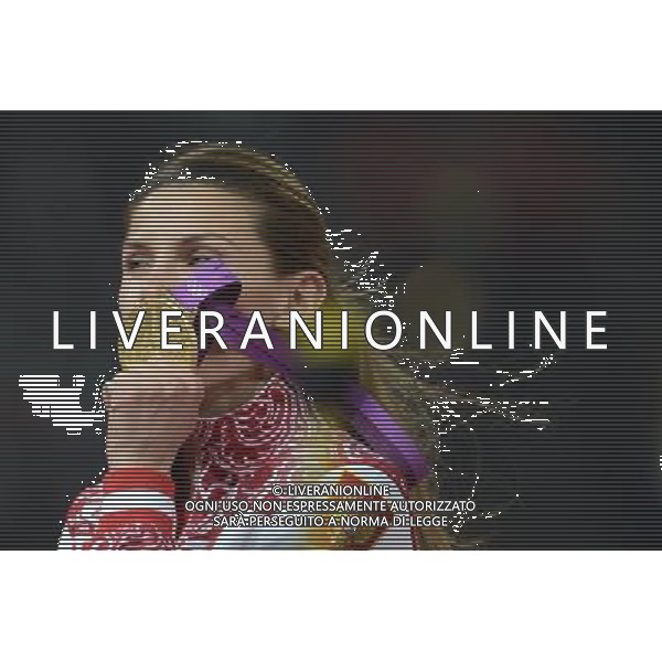 (120811) -- LONDON, Aug. 11, 2012 () -- Gold medalist Anna Chicherova of Russia poses at awarding ceremony of women\'s high jump event at London 2012 Olympic Games, London, Britain, Aug. 11, 2012. (/Wang Jianhua)(zgp) ©PHOTOSHOT/Agenzia Aldo Liverani Sas - ITALY ONLY - GIOCHI OLIMPICI, OLIMPIADI LONDRA 2012