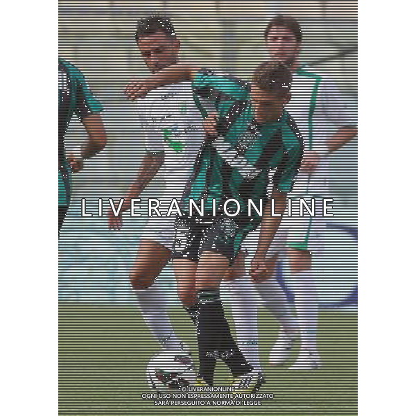 MODENA 12/08/2012 - SASSUOLO VS AVELLINO / NELLA FOTO: PEZZELLA E BERARDI - FOTO FRANCESCA SOLI / AGENZIA ALDO LIVERANI