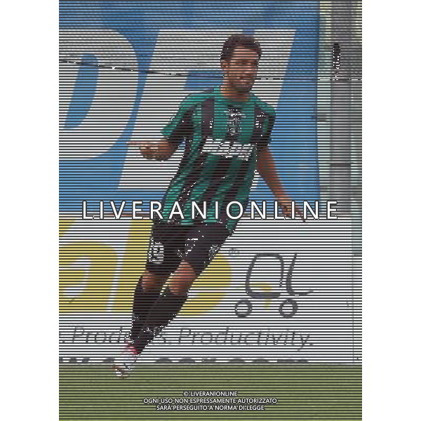 MODENA 12/08/2012 - SASSUOLO VS AVELLINO / NELLA FOTO: TROIANELLO ESULTA DOPO IL GOL DELL\'1-0 - FOTO FRANCESCA SOLI / AGENZIA ALDO LIVERANI
