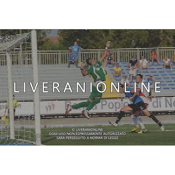 Coppa Italia TIM - 2Á Turno Novara 12-08-2012 Novara - Lumezzane nella foto: l\'occasione fallita da Marianini sull\'1 a 1 foto Roberto Garavaglia - ag. Aldo Liverani sas