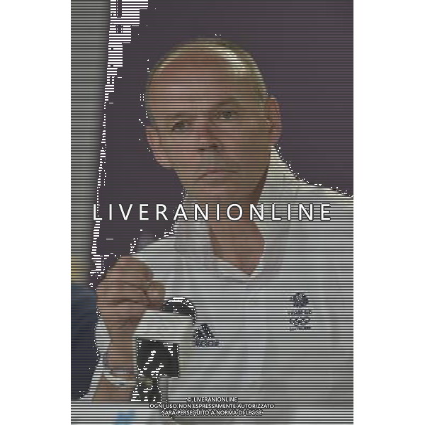 Team GB Delegation Leadership plus TeamGB medalist give end of Olympics Press Conference. Media Press Centre, Olympic Stadium, Olympic Park, Stratford.London : Team GB Deputy Chef de Mission Sir Clive Woodward. ©photoshot/Agenzia Aldo Liverani Sas - ITALY ONLY - GIOCHI OLIMPICI, OLIMPIADI LONDRA 2012