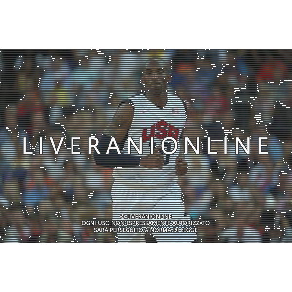 (120812) -- LONDON, Aug. 12, 2012 () -- Kobe Bryant of USA competes in men\'s basketball gold medal match between USA and Spain, at London 2012 Olympic Games in London, Britain, August 12, 2012. (/Meng Yongmin) (zgp) ©photoshot/Agenzia Aldo Liverani Sas - ITALY ONLY - GIOCHI OLIMPICI, OLIMPIADI LONDRA 2012