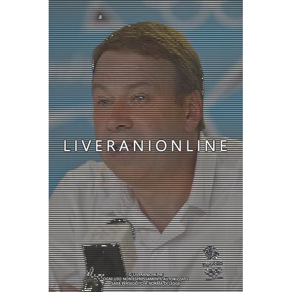 Team GB Delegation Leadership plus TeamGB medalist give end of Olympics Press Conference. Media Press Centre, Olympic Stadium, Olympic Park, Stratford. London : Team GB Chef de Mission Andy Hunt. ©PHOTOSHOT/AGENZIA ALDO LIVERANI SAS - ITALY ONLY - GIOCHI OLIMPICI, OLIMPIADI LONDRA 2012