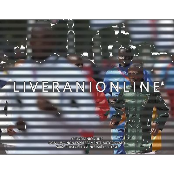 (120812) -- LONDON, Aug. 12, 2012 () -- IOA Guor Marial takes part in men\'s marathon competition, at London 2012 Olympic Games in London, Britain, on August 12, 2012. IOA Guor Marial finished 47th. (/Liao Yujie) (nxl) ©PHOTOSHOT/AGENZIA ALDO LIVERANI SAS - ITALY ONLY - GIOCHI OLIMPICI, OLIMPIADI LONDRA 2012