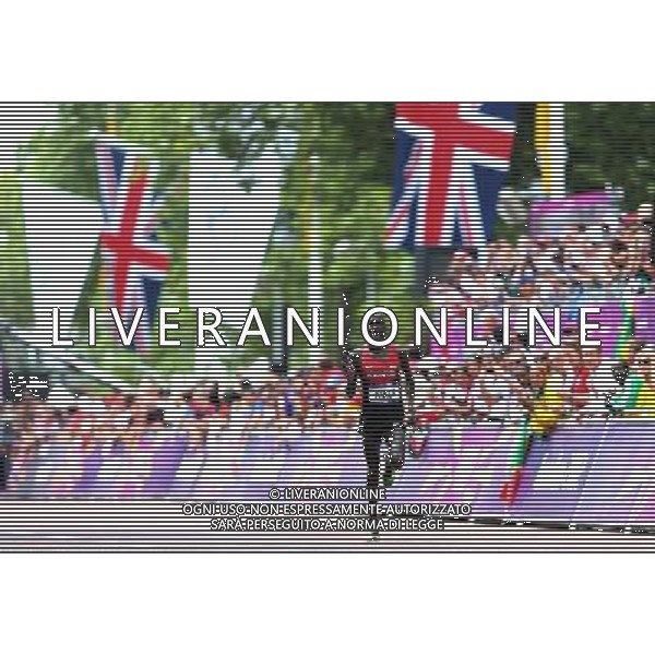 (120812) -- LONDON, Aug. 12, 2012 () -- Abel Kirui of Kenya takes part in men\'s marathon competition, at London 2012 Olympic Games in London, Britain, on August 12, 2012. Abel Kirui of Kenya won silver medal. (/Liao Yujie) (nxl) ©PHOTOSHOT/AGENZIA ALDO LIVERANI SAS - ITALY ONLY - GIOCHI OLIMPICI, OLIMPIADI LONDRA 2012