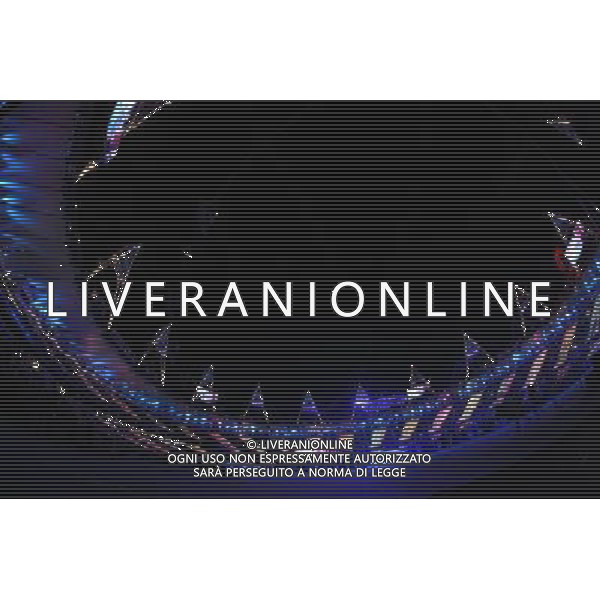 (120812) -- LONDON, Aug. 12, 2012 () -- Photo taken on August 12, 2012 shows the art performance at the Closing Ceremony of the London 2012 Olympic Games at the Olympic Stadium in London, Britain. (/Shen Bohan) (zgp) ©PHOTOSHOT/AGENZIA ALDO LIVERANI SAS - ITALY ONLY - CERIMONIA DI CHIUSURA DEI GIOCHI OLIMPICI, OLIMPIADI LONDRA 2012