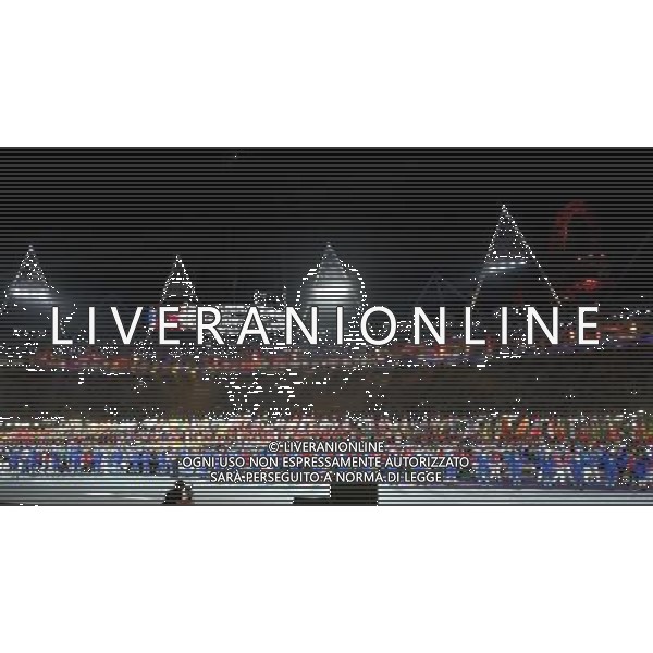 (120812) -- LONDON, Aug. 12, 2012 () -- Photo taken on August 12, 2012 shows the closing ceremony of the London 2012 Olympic Games at the Olympic Stadium in London, Britain. (/Fan Jun) (lm) ©PHOTOSHOT/AGENZIA ALDO LIVERANI SAS - ITALY ONLY - CERIMONIA DI CHIUSURA DEI GIOCHI OLIMPICI, OLIMPIADI LONDRA 2012