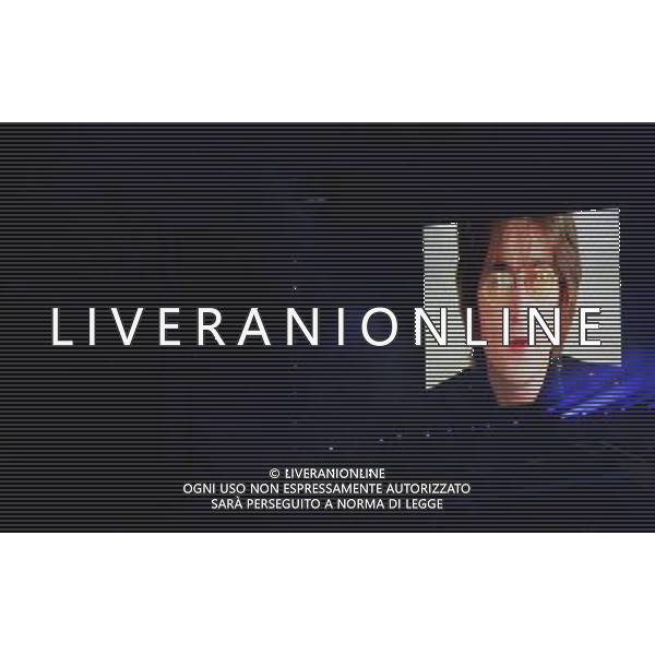 (120812) -- LONDON, Aug. 12, 2012 () -- The image of John Winston Lennon is shown on screen at the Closing Ceremony of the London 2012 Olympic Games at the Olympic Stadium in London, Britain, August 12, 2012. (/Wang Qingqin) (zgp) ©PHOTOSHOT/AGENZIA ALDO LIVERANI SAS - ITALY ONLY - CERIMONIA DI CHIUSURA DEI GIOCHI OLIMPICI, OLIMPIADI LONDRA 2012