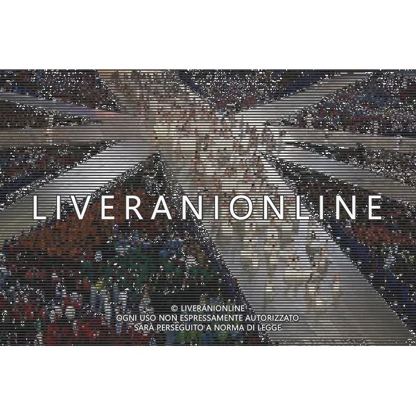 (120812) -- LONDON, Aug. 12, 2012 () -- Photo taken on August 12, 2012 shows the performance during the closing ceremony of the London 2012 Olympic Games at the Olympic Stadium in London, Britain. (/Ren Zhenglai) (lm) ©PHOTOSHOT/AGENZIA ALDO LIVERANI SAS - ITALY ONLY - CERIMONIA DI CHIUSURA DEI GIOCHI OLIMPICI, OLIMPIADI LONDRA 2012