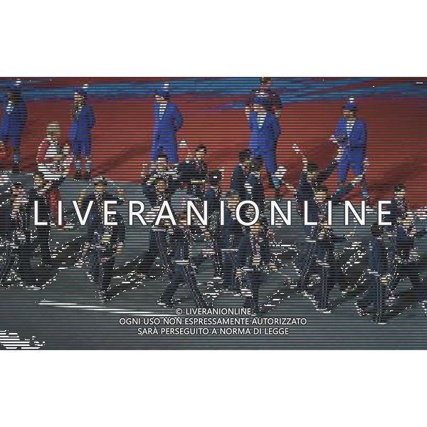 (120812) -- LONDON, Aug. 12, 2012 () -- Japanese athletes parade into the Olympic Stadium at the Closing Ceremony of the London 2012 Olympic Games in London, Britain, August 12, 2012. (/Wang Qingqin) (zgp) ©PHOTOSHOT/AGENZIA ALDO LIVERANI SAS - ITALY ONLY - CERIMONIA DI CHIUSURA DEI GIOCHI OLIMPICI, OLIMPIADI LONDRA 2012