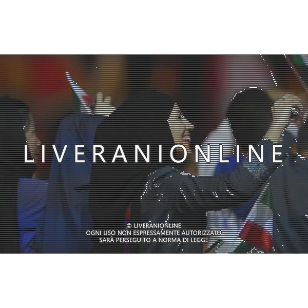 (120812) -- LONDON, Aug. 12, 2012 () -- An athlete is seen at the Closing Ceremony of the London 2012 Olympic Games in London, Britain, August 12, 2012. (/Shen Bohan) (zgp) ©PHOTOSHOT/AGENZIA ALDO LIVERANI SAS - ITALY ONLY - CERIMONIA DI CHIUSURA DEI GIOCHI OLIMPICI, OLIMPIADI LONDRA 2012