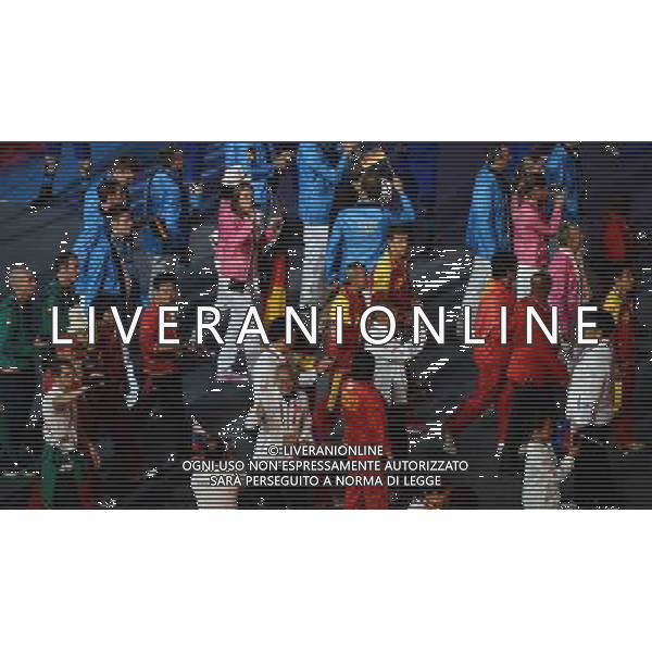 (120812) -- LONDON, Aug. 12, 2012 () -- Athletes parade into the Olympic Stadium at the Closing Ceremony of the London 2012 Olympic Games in London, Britain, August 12, 2012. (/Wang Qingqin) (zgp) ©PHOTOSHOT/AGENZIA ALDO LIVERANI SAS - ITALY ONLY - CERIMONIA DI CHIUSURA DEI GIOCHI OLIMPICI, OLIMPIADI LONDRA 2012