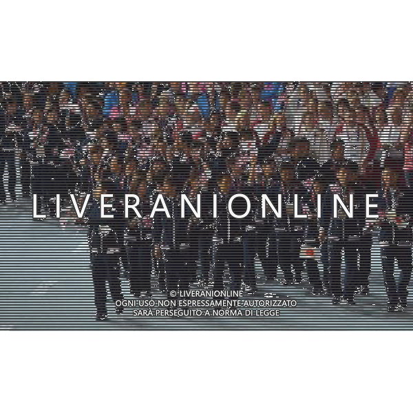 (120812) -- LONDON, Aug. 12, 2012 () -- Photo taken on August 12, 2012 shows the athletes of Japan parade into the stadium during the closing ceremony of the London 2012 Olympic Games at the Olympic Stadium in London, Britain. (/Cheng Min) (lm) ©PHOTOSHOT/AGENZIA ALDO LIVERANI SAS - ITALY ONLY - CERIMONIA DI CHIUSURA DEI GIOCHI OLIMPICI, OLIMPIADI LONDRA 2012