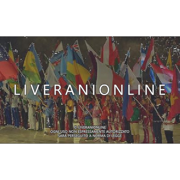 (120812) -- LONDON, Aug. 12, 2012 () -- Photo taken on August 12, 2012 shows the closing ceremony of the London 2012 Olympic Games at the Olympic Stadium in London, Britain. (/Cheng Min) (lm) ©PHOTOSHOT/AGENZIA ALDO LIVERANI SAS - ITALY ONLY - CERIMONIA DI CHIUSURA DEI GIOCHI OLIMPICI, OLIMPIADI LONDRA 2012